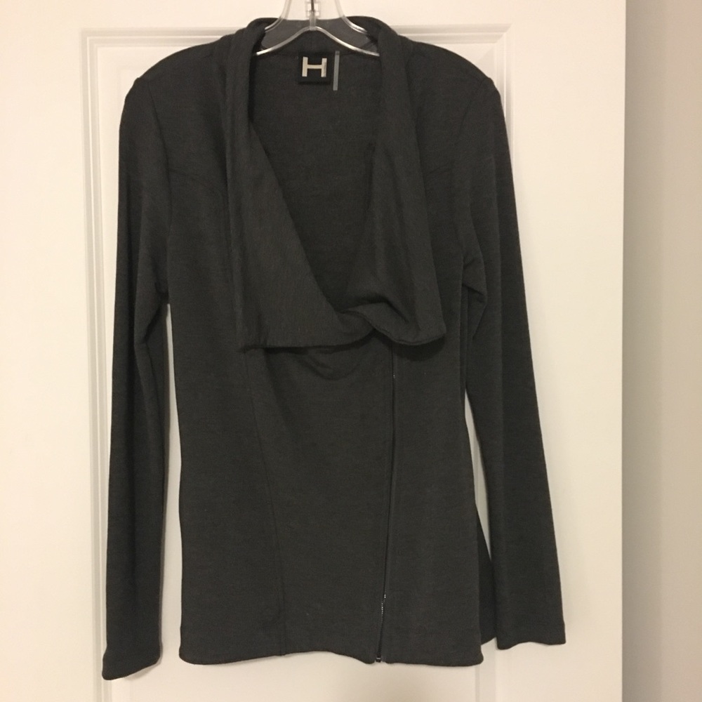 H By Bordeaux zipped jacket/sweater